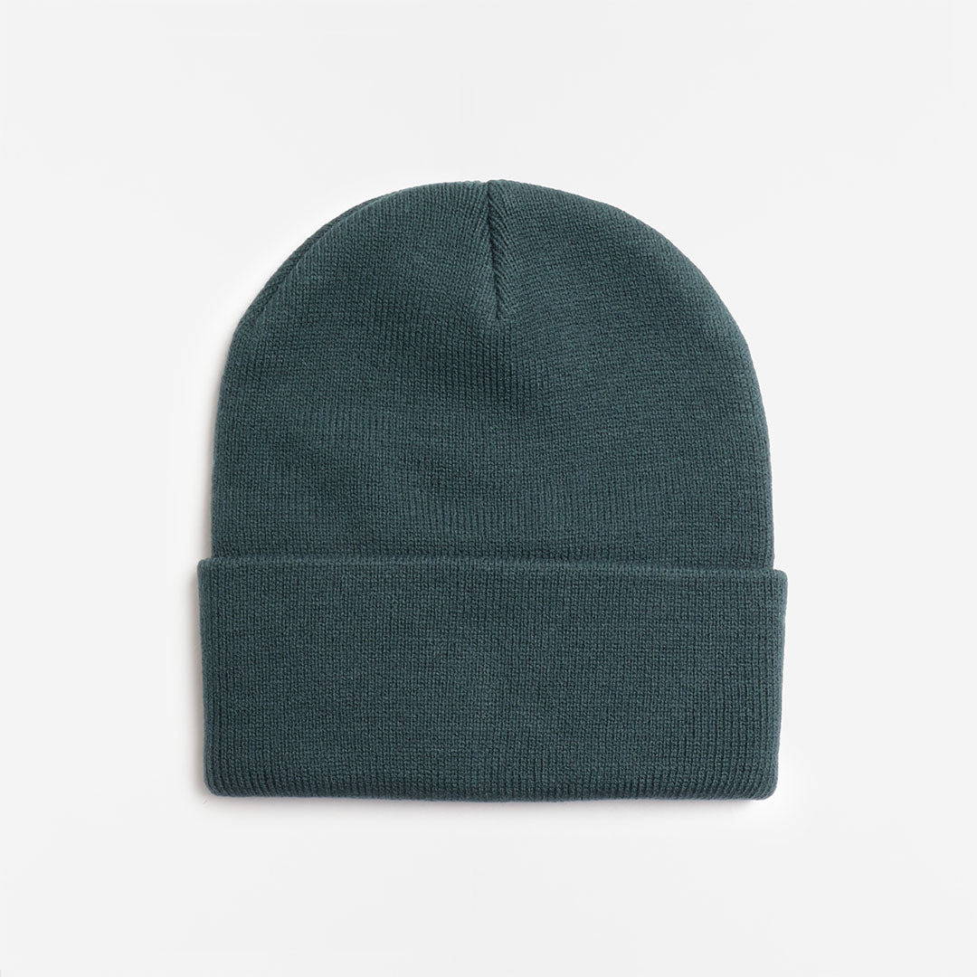 Carhartt WIP Short Watch Hat, Dark Fir, Detail Shot 2