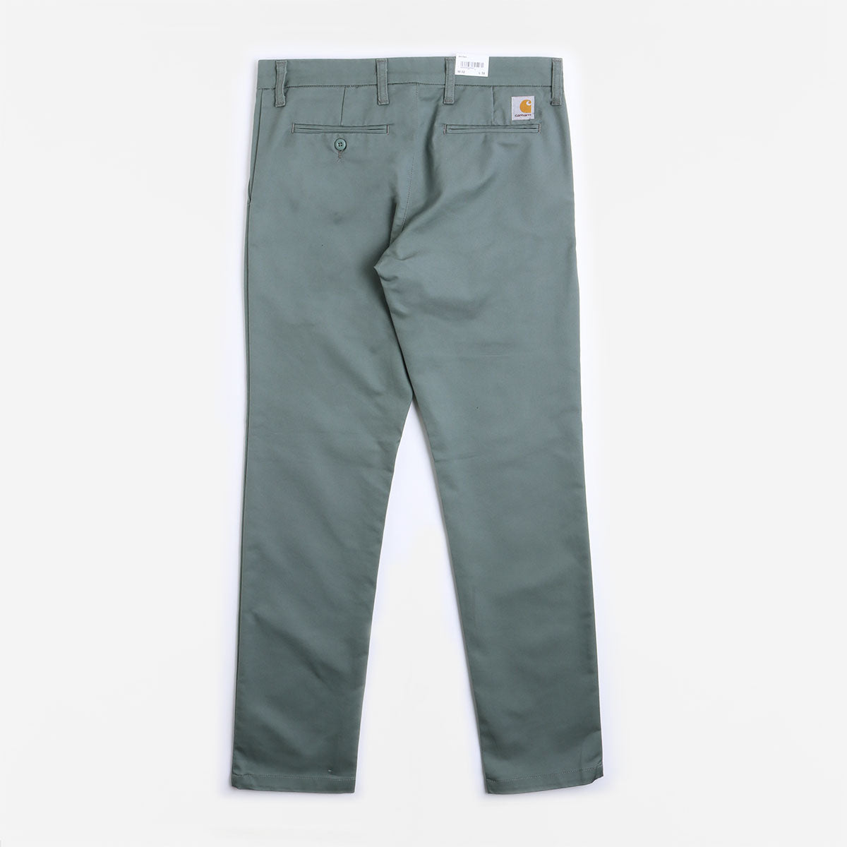 Carhartt WIP Sid Pant, Smoke Green (Rinsed), Detail Shot 3
