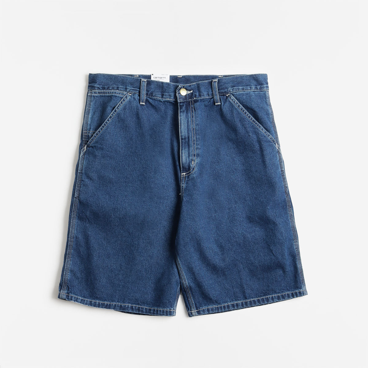 Carhartt WIP Simple Shorts, Blue (Stone Washed), Detail Shot 1