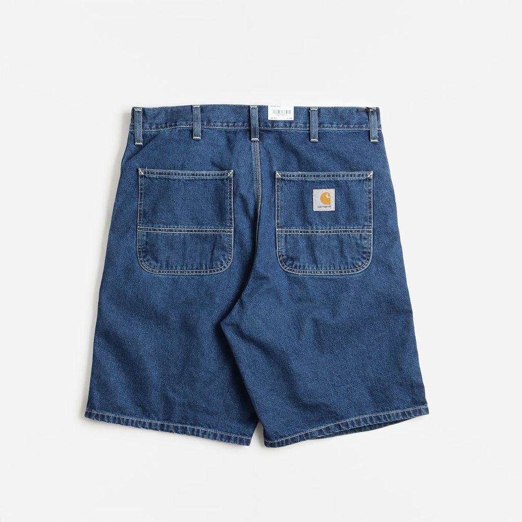 Carhartt WIP Simple Shorts, Blue (Stone Washed), Detail Shot 3