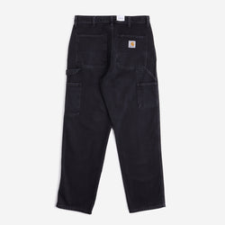 thumbnail Carhartt WIP Single Knee Pant, Black (Stone Washed), Detail Shot 5