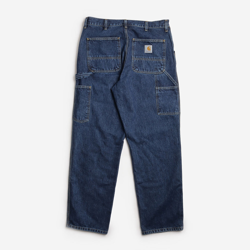 Carhartt WIP Single Knee Pant, Blue (Stone Washed), Detail Shot 2
