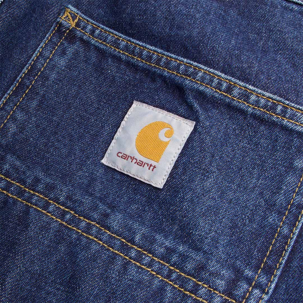 Carhartt WIP Single Knee Pant, Blue (Stone Washed), Detail Shot 5