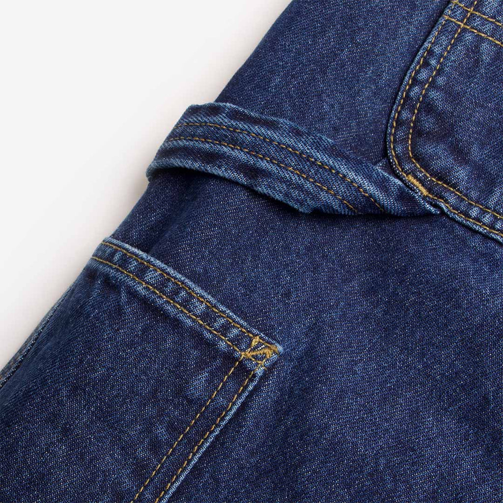 Carhartt WIP Single Knee Pant, Blue (Stone Washed), Detail Shot 6