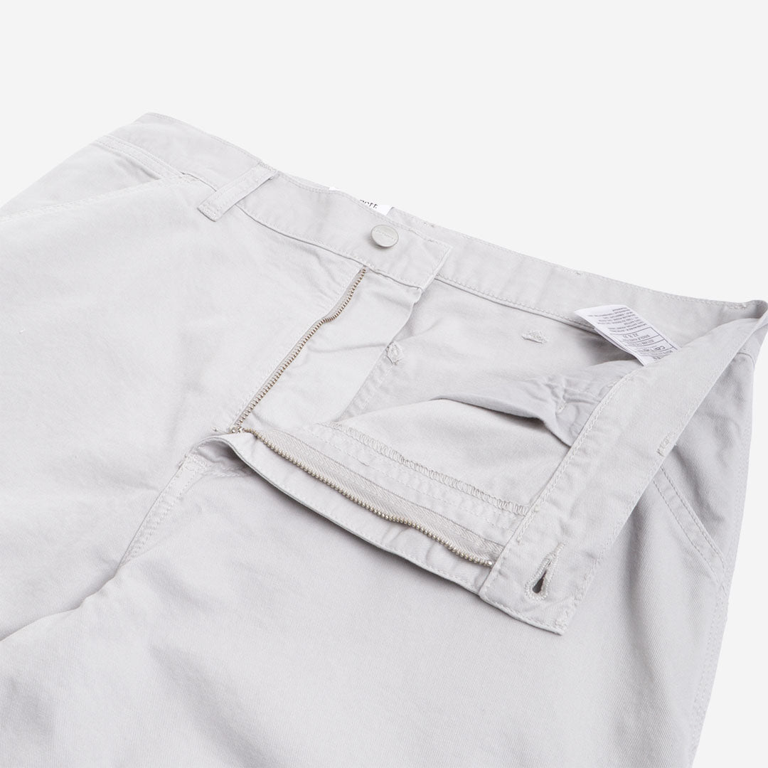 Carhartt WIP Single Knee Pant, Sonic Silver (Garment Dyed), Detail Shot 4