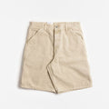 Carhartt WIP Single Knee Shorts, Dusty H Brown (Chalk Wash), Detail Shot 1