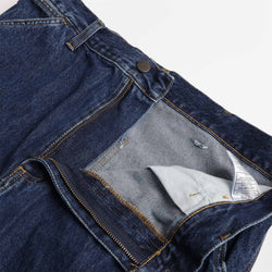 thumbnail Carhartt WIP Single Knee Shorts, Blue (Stone Washed), Detail Shot 2