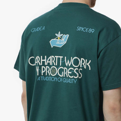 Carhartt WIP Soil T-Shirt, Chervil, Detail Shot 4