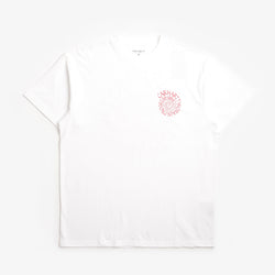 thumbnail Carhartt WIP Spirals T-Shirt, White, Detail Shot 1
