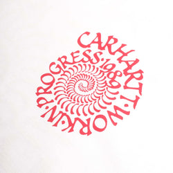 thumbnail Carhartt WIP Spirals T-Shirt, White, Detail Shot 3