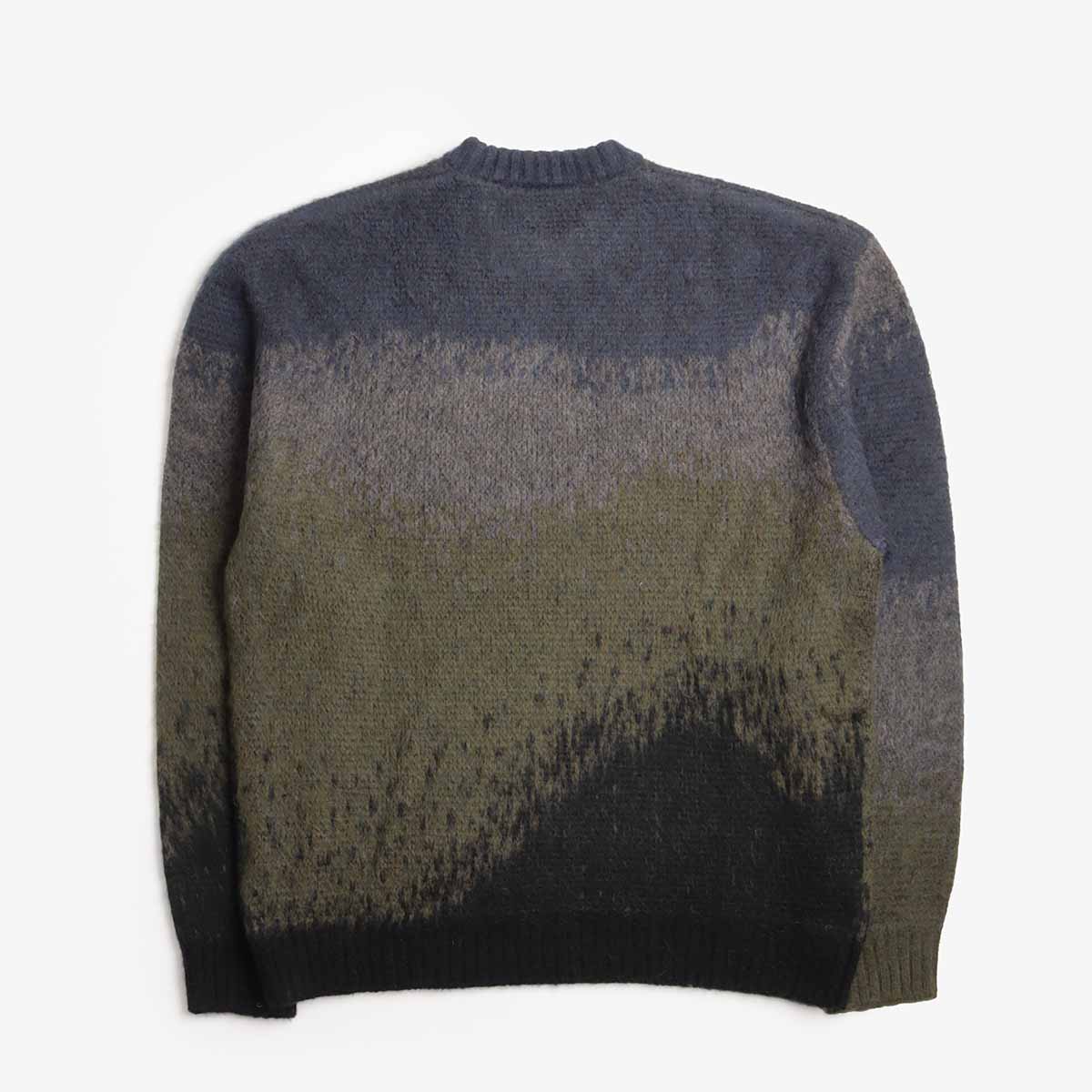 Carhartt WIP Tinley Sweater, Jupiter Stripe, Detail Shot 5