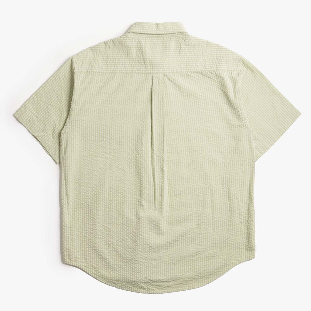 Carhartt WIP Toland Shirt, Toland Stripe Pale Olive, Detail Shot 3