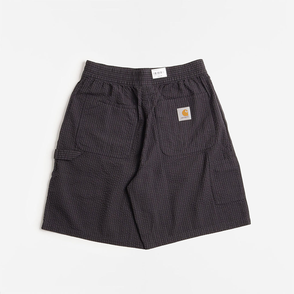 Carhartt WIP Toland Shorts, Toland Stripe Black, Detail Shot 2