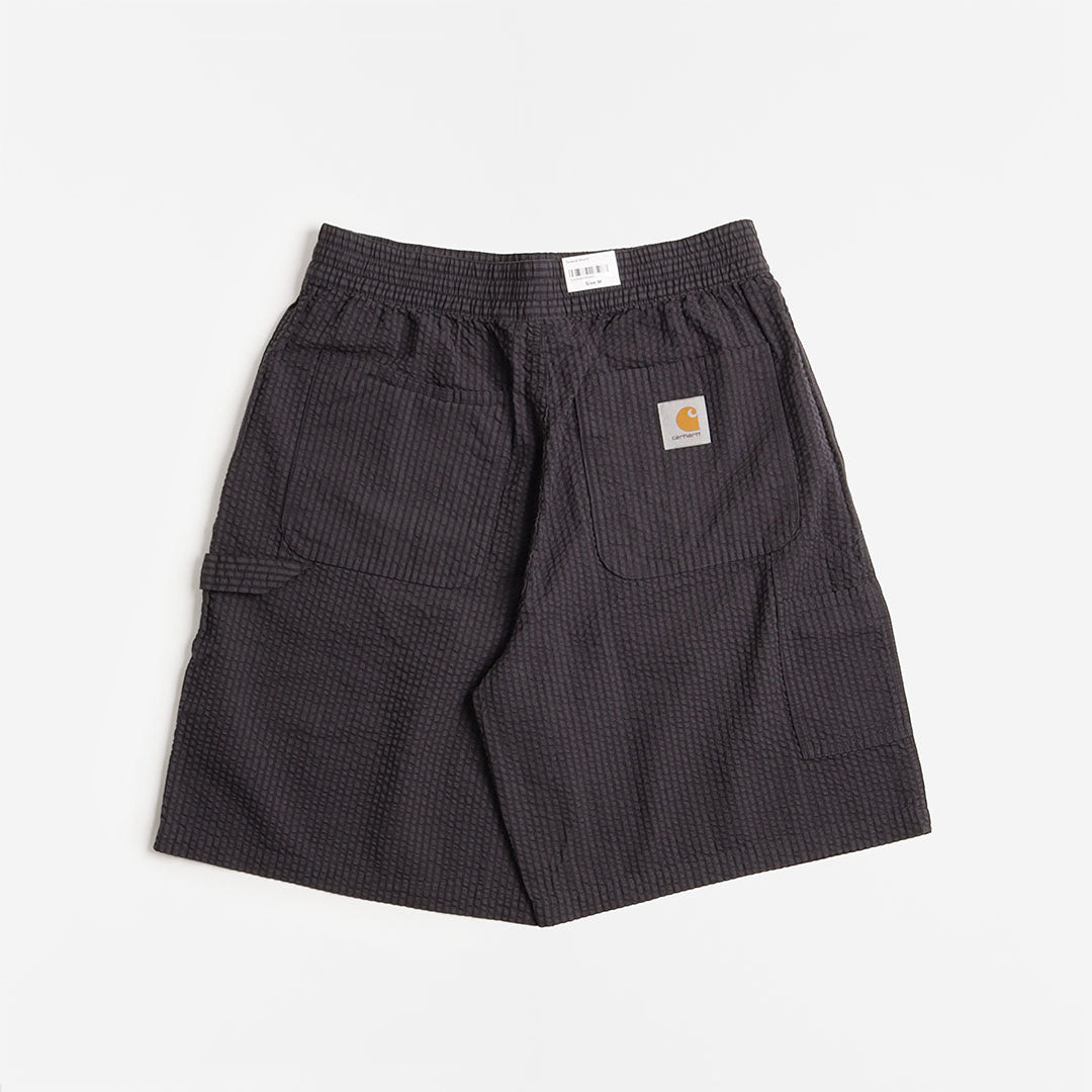 Carhartt WIP Toland Shorts, Toland Stripe Black, Detail Shot 2