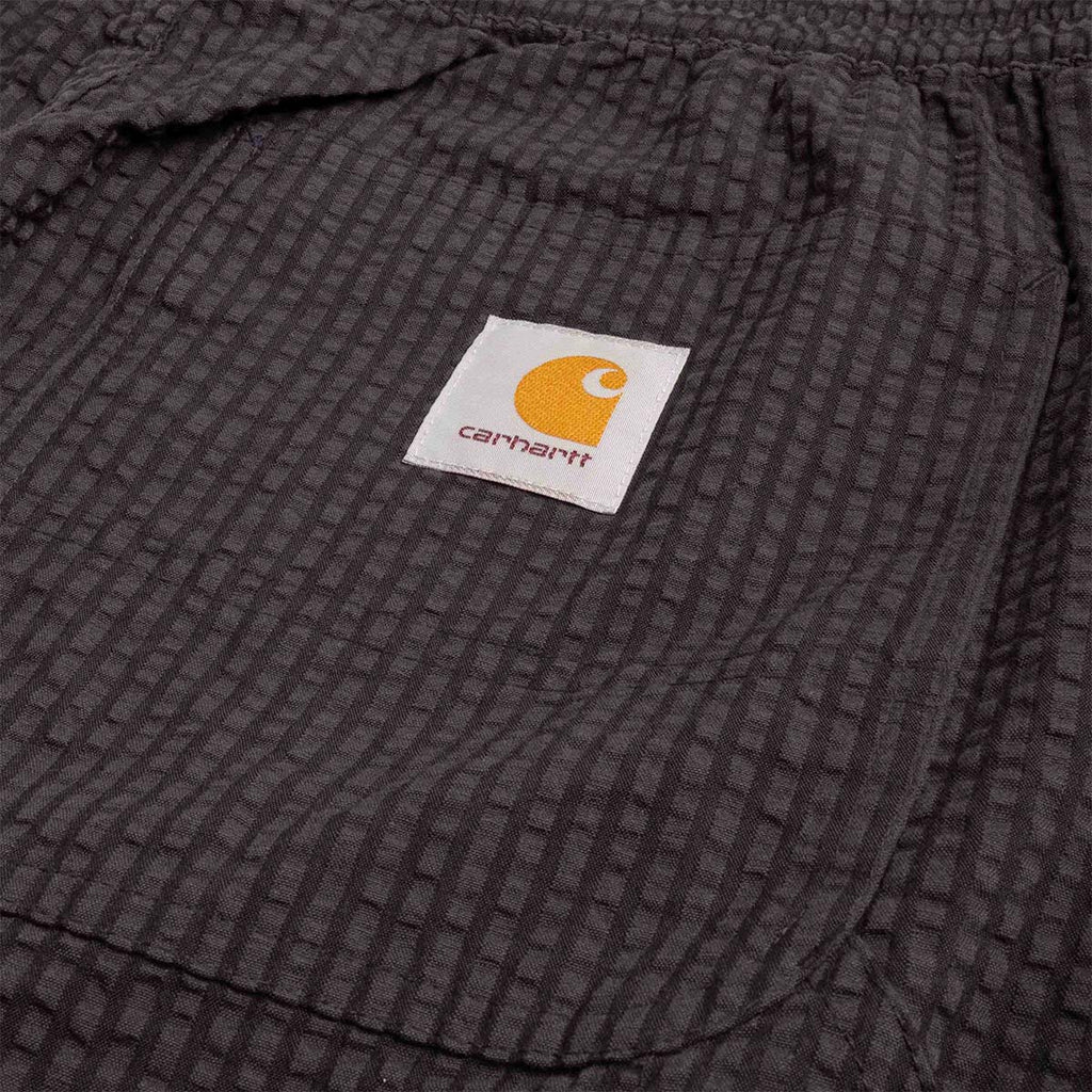 Carhartt WIP Toland Shorts, Toland Stripe Black, Detail Shot 3
