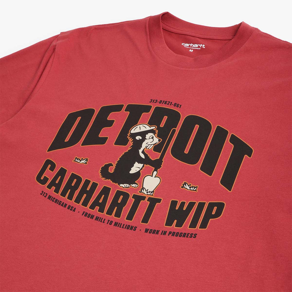 Carhartt WIP Underground T-Shirt, Desire, Detail Shot 2