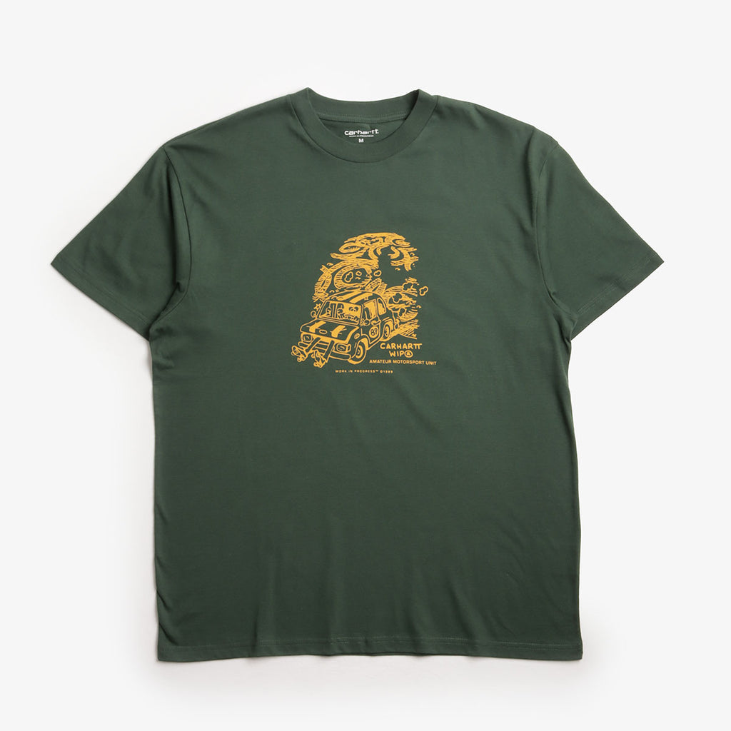 Carhartt WIP Unit T-Shirt, Sycamore Tree, Detail Shot 1