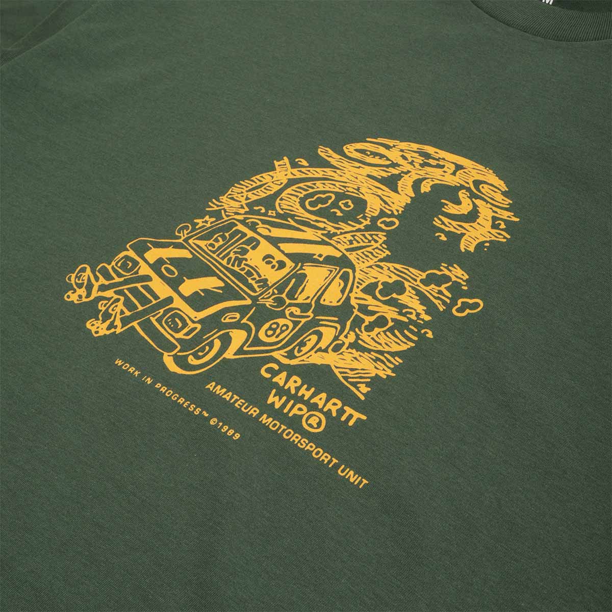 Carhartt WIP Unit T-Shirt, Sycamore Tree, Detail Shot 2
