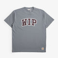 Carhartt WIP WIP III T-Shirt, Cozy Blue (Heavy Stone Wash), Detail Shot 1