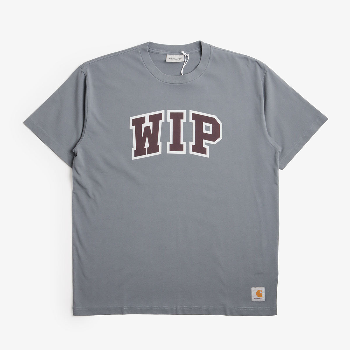 main Carhartt WIP WIP III T-Shirt, Cozy Blue (Heavy Stone Wash), Detail Shot 1