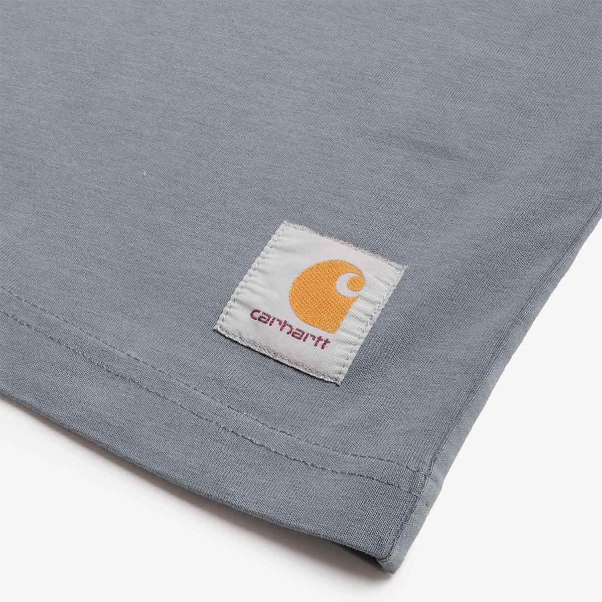 main Carhartt WIP WIP III T-Shirt, Cozy Blue (Heavy Stone Wash), Detail Shot 3