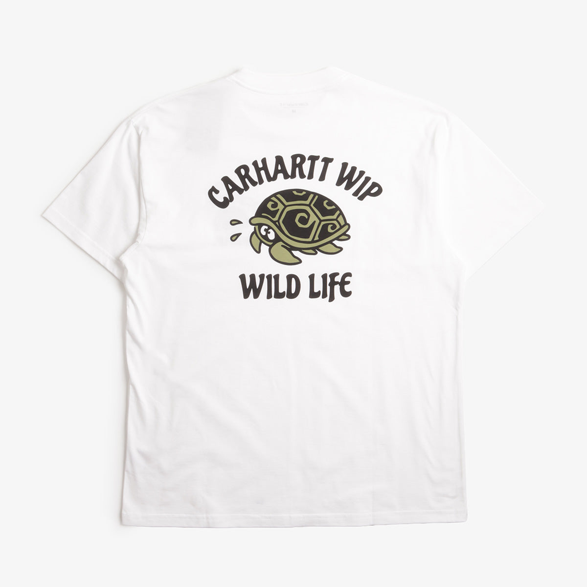 main Carhartt WIP Wild Life T-Shirt, White, Detail Shot 2
