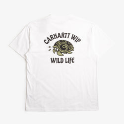 thumbnail Carhartt WIP Wild Life T-Shirt, White, Detail Shot 2