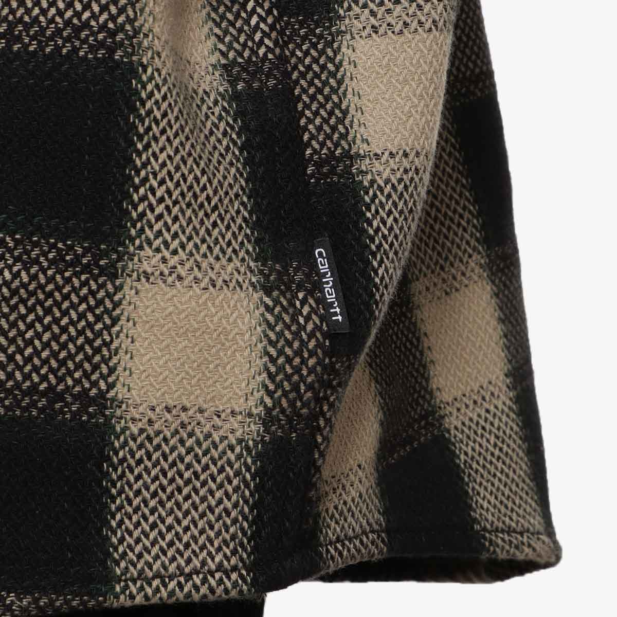 Carhartt WIP Witten Shirt, Witten Check Wall, Detail Shot 4