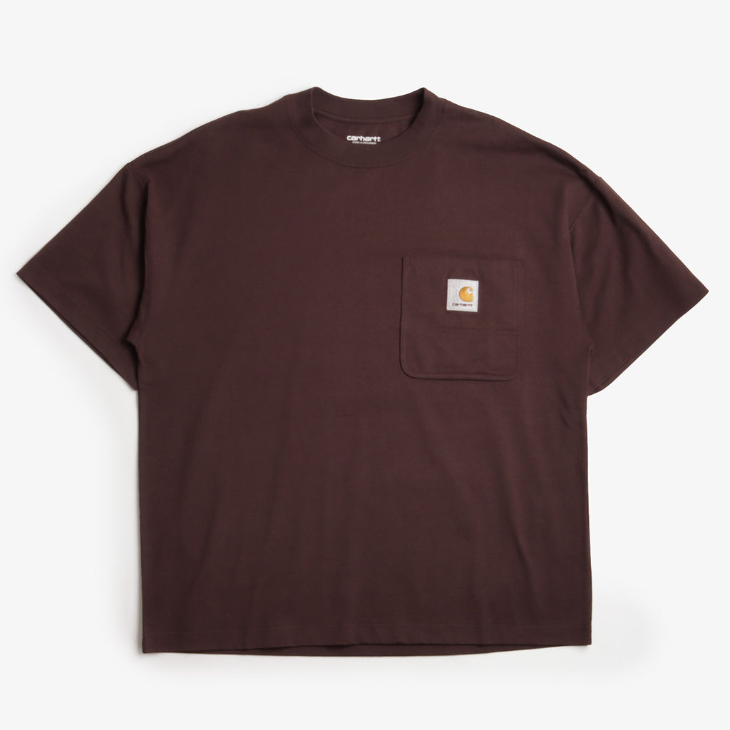 Carhartt WIP Work Pocket T-Shirt, Palisander, Detail Shot 1