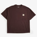 Carhartt WIP Work Pocket T-Shirt, Palisander, Detail Shot 1
