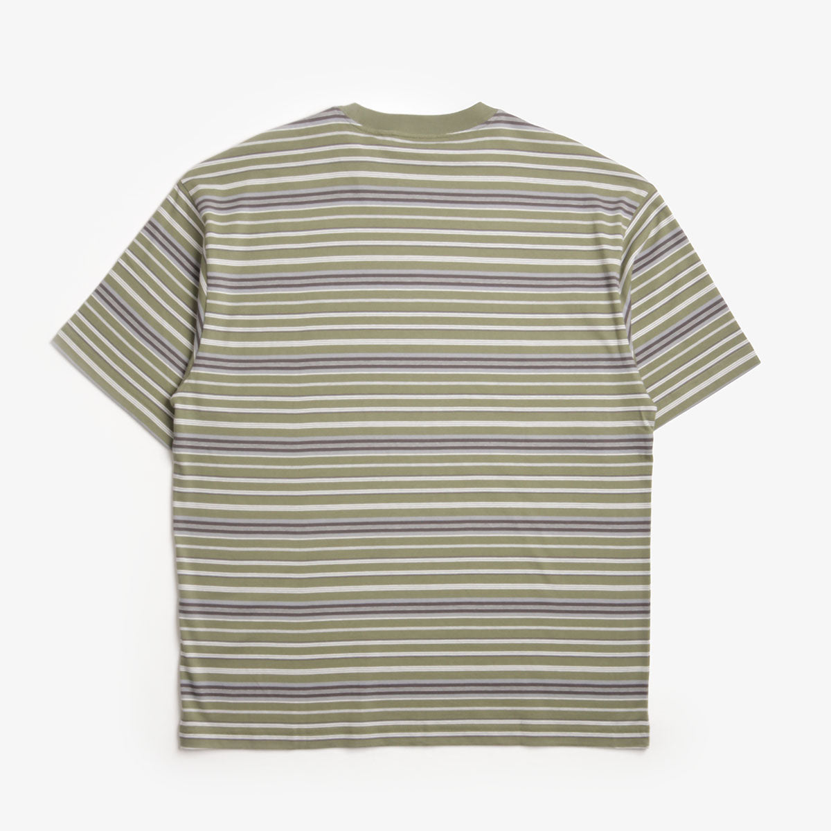 Carhartt WIP Zane T-Shirt, Zane Stripe Dollar Green, Detail Shot 2