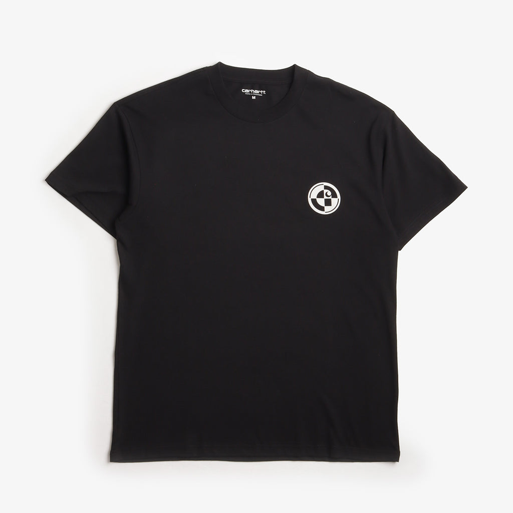 Carhartt WIP C Logo Archive T-Shirt, Black, Detail Shot 2