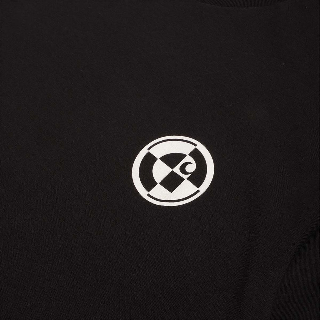 Carhartt WIP C Logo Archive T-Shirt, Black, Detail Shot 3