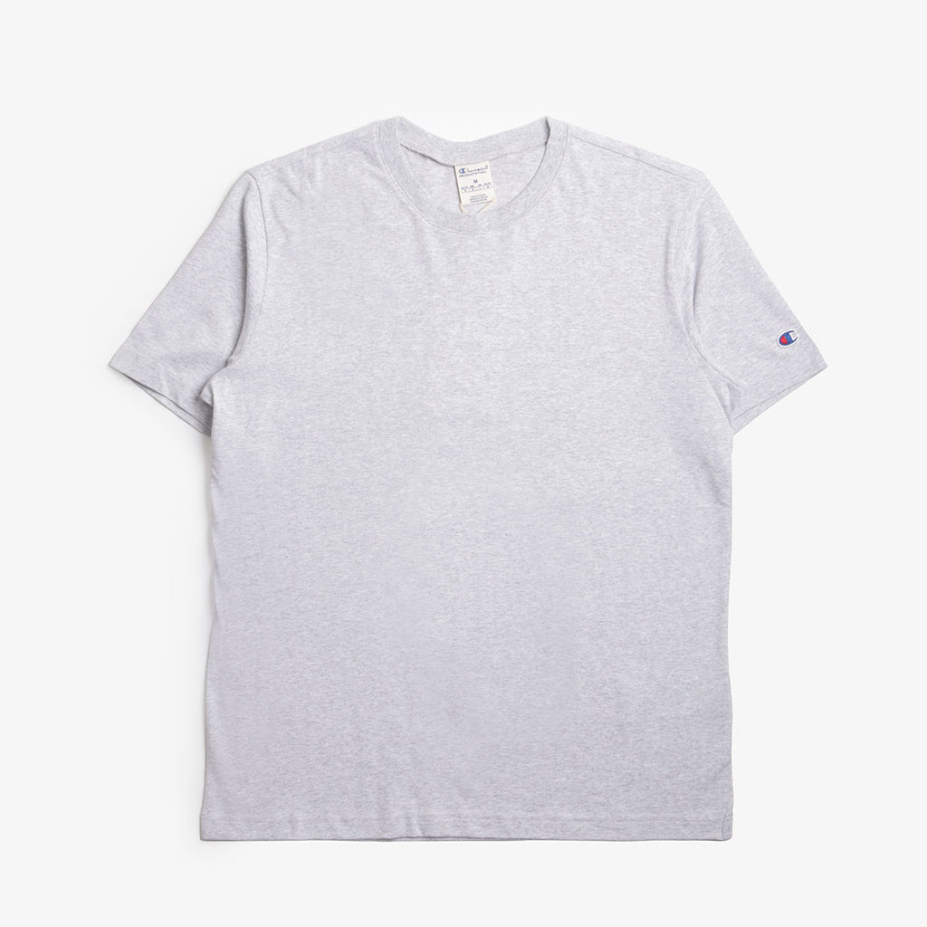 Champion Reverse Weave Oversized Crewneck T-Shirt, Light Grey, Detail Shot 1