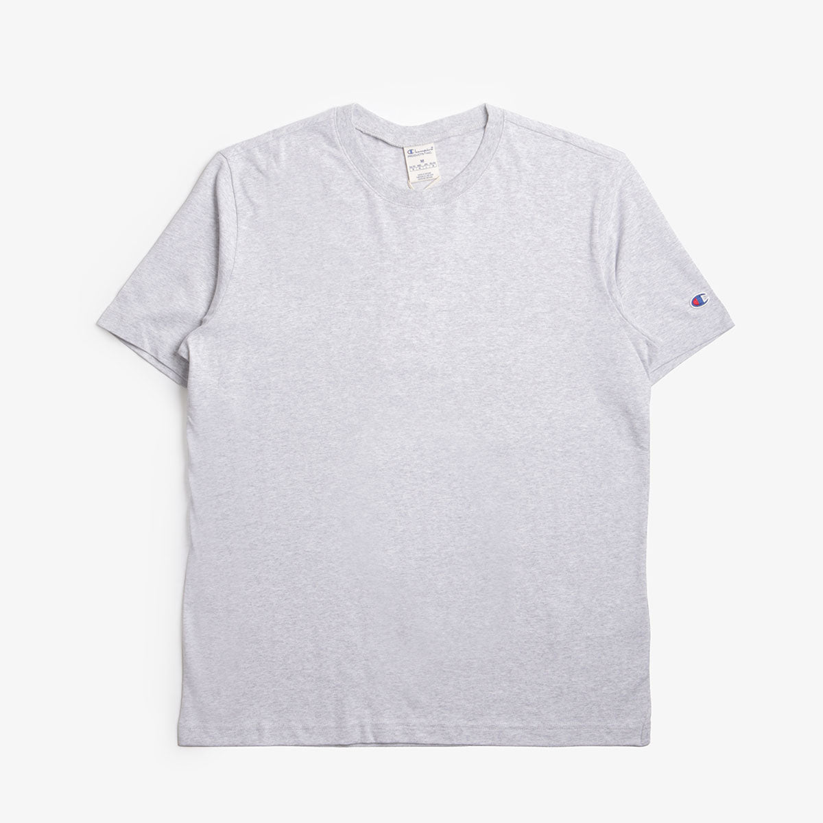 Champion Reverse Weave Oversized Crewneck T-Shirt, Light Grey, Detail Shot 1