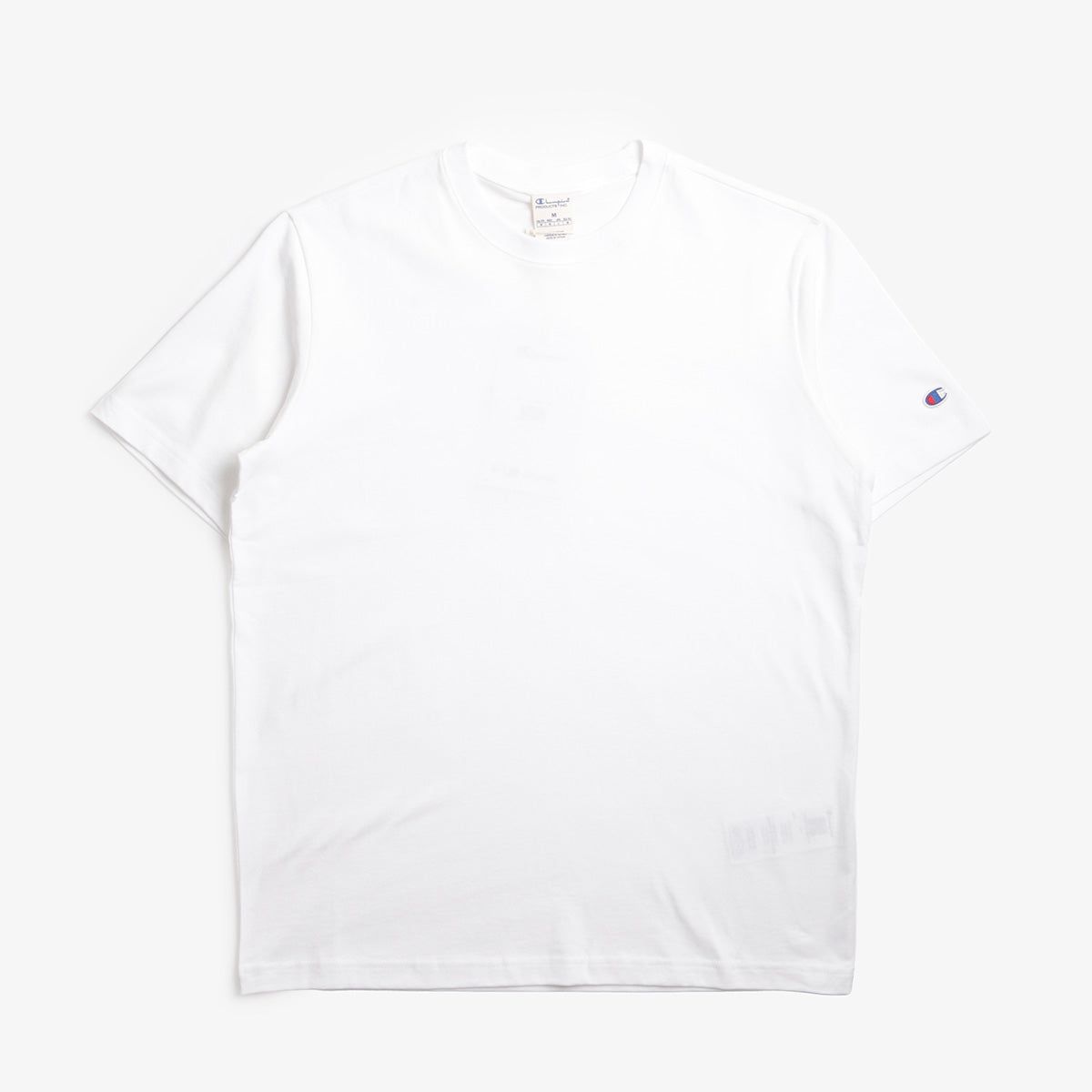 Champion Reverse Weave Oversized Crewneck T-Shirt, White, Detail Shot 1