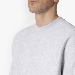 thumbnail Champion Reverse Weave Crewneck Sweatshirt, Light Grey, Detail Shot 2