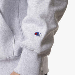 thumbnail Champion Reverse Weave Hoodie, Light Grey, Detail Shot 3