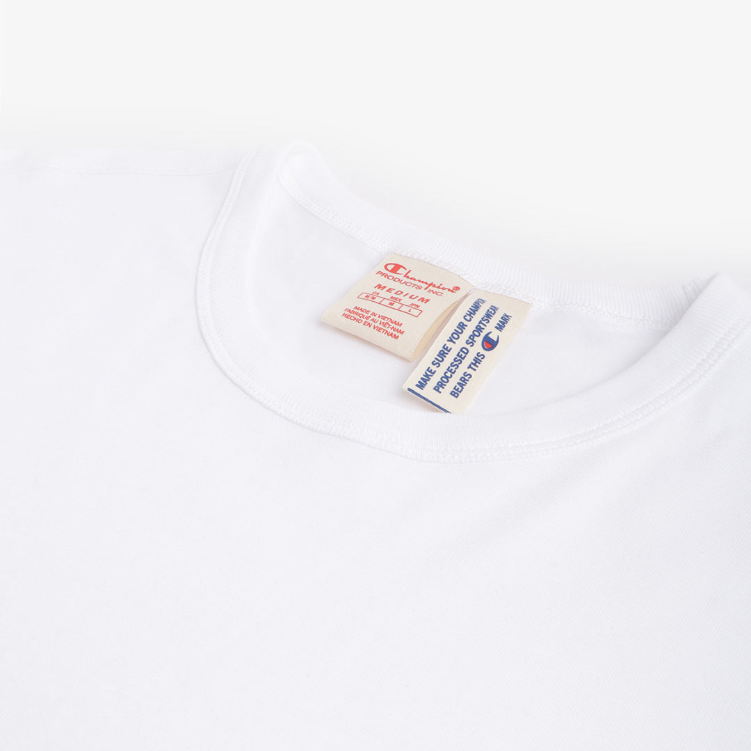 Champion Reverse Weave Minimal C Logo Patch T-Shirt