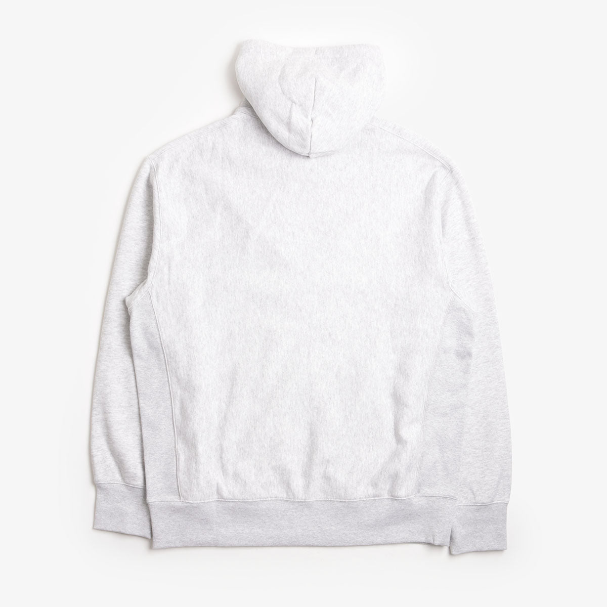Champion Reverse Weave Hooded Full Zip Sweatshirt, Light Grey, Detail Shot 2