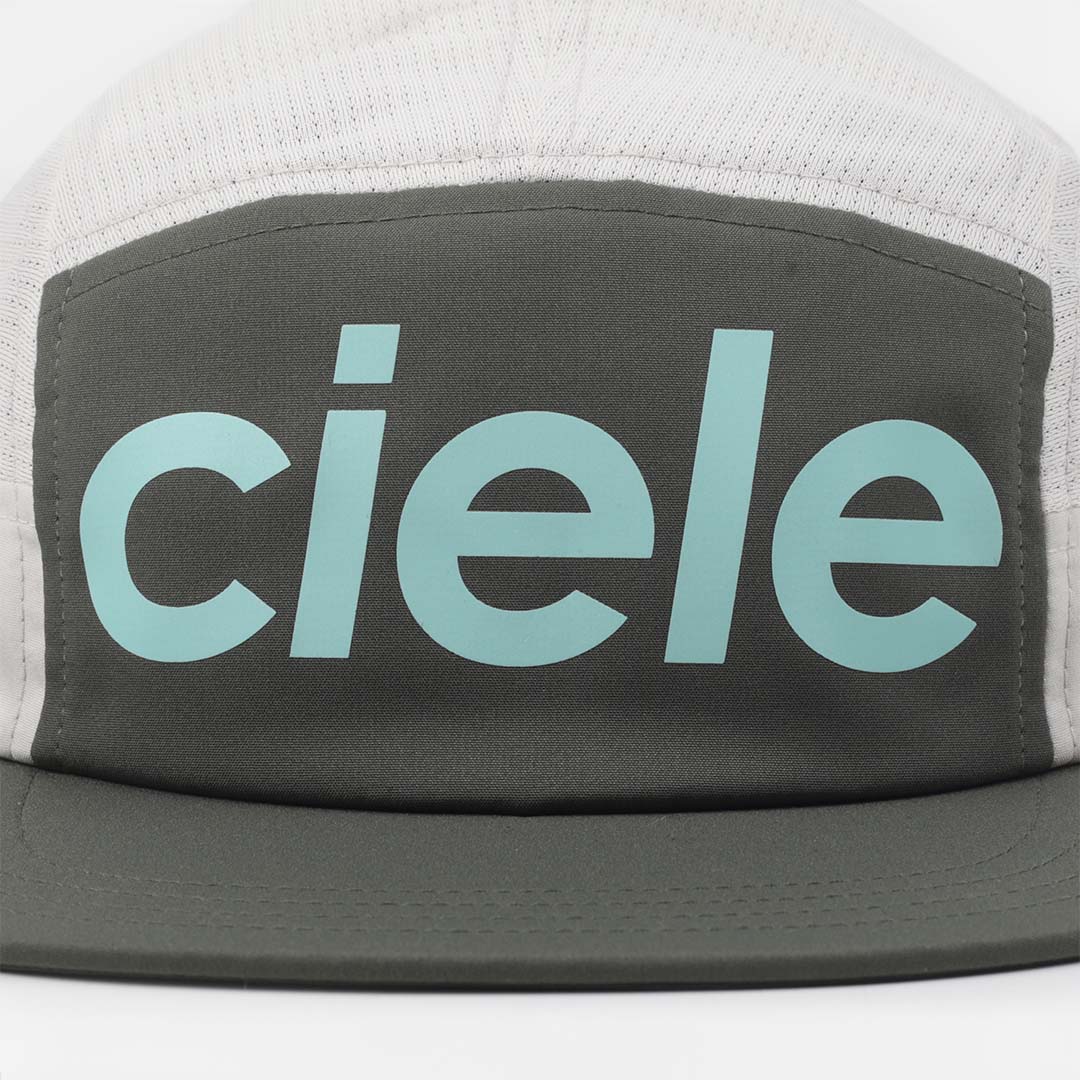 Ciele GOCap Comp Century Cap, Seaweed Rainy Day, Detail Shot 2