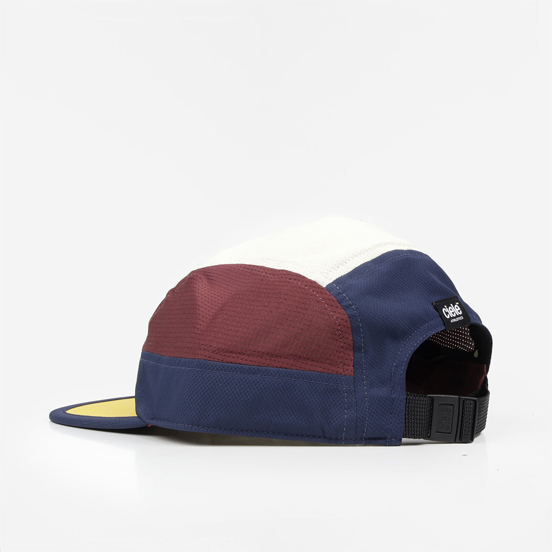 Ciele GOCap Field Iconic Bar Cap, Deep Space   Dark Wine Red, Detail Shot 2