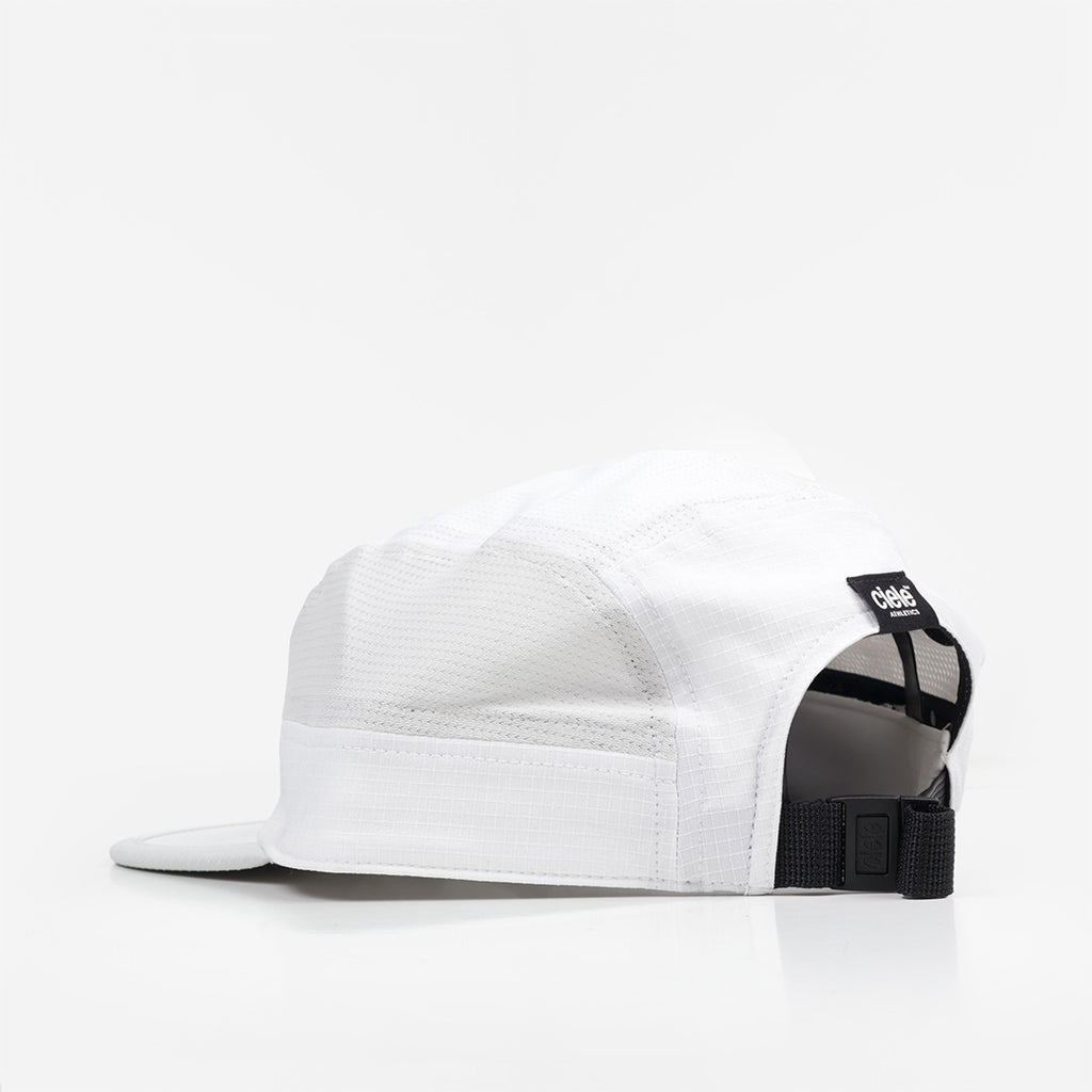 Ciele GOCap Field Iconic Bar Cap, White Light Grey, Detail Shot 2