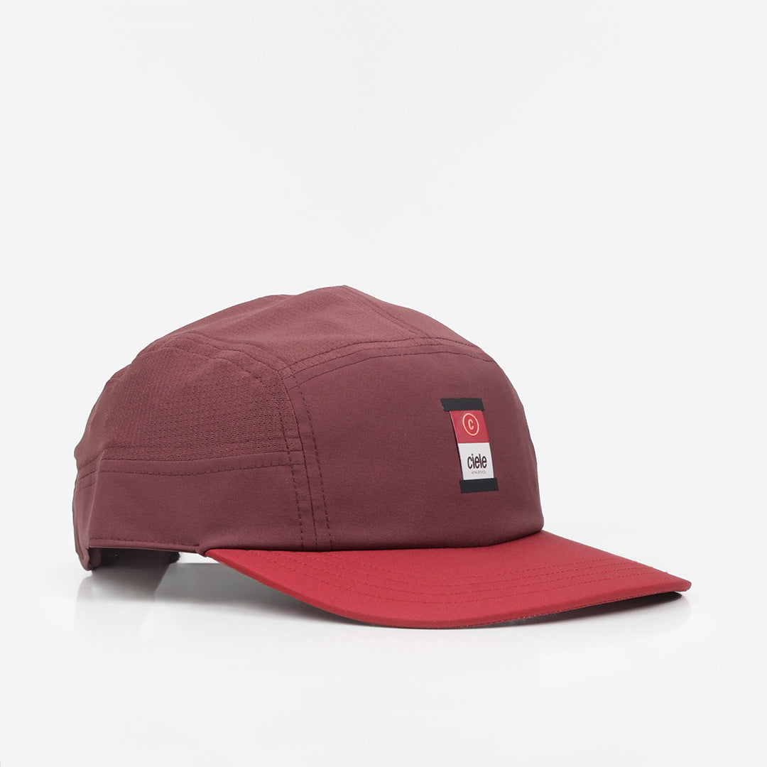 Ciele GOCap SC Comp C Cube Cap, Dark Wine Red, Detail Shot 1