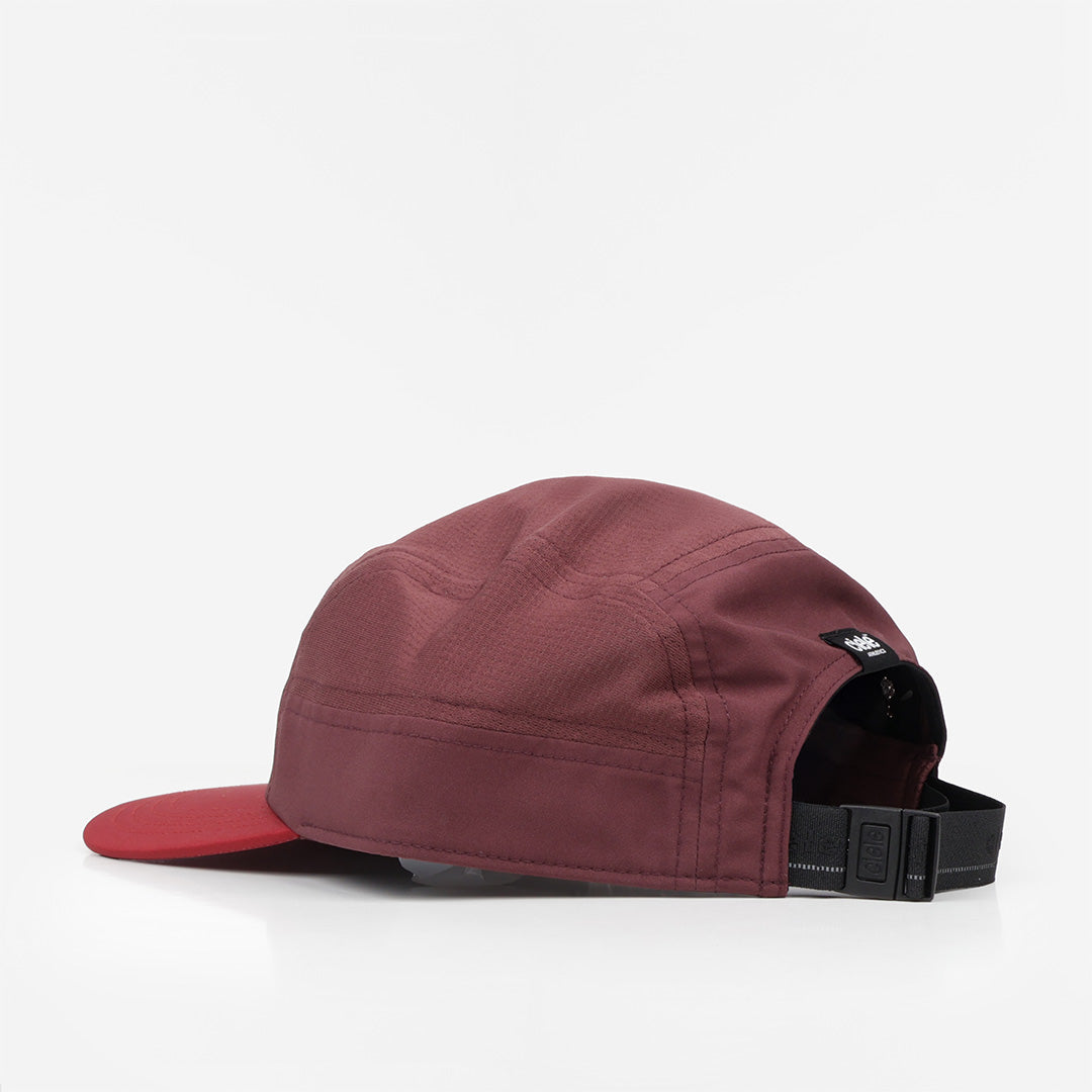 main Ciele GOCap SC Comp C Cube Cap, Dark Wine Red, Detail Shot 2