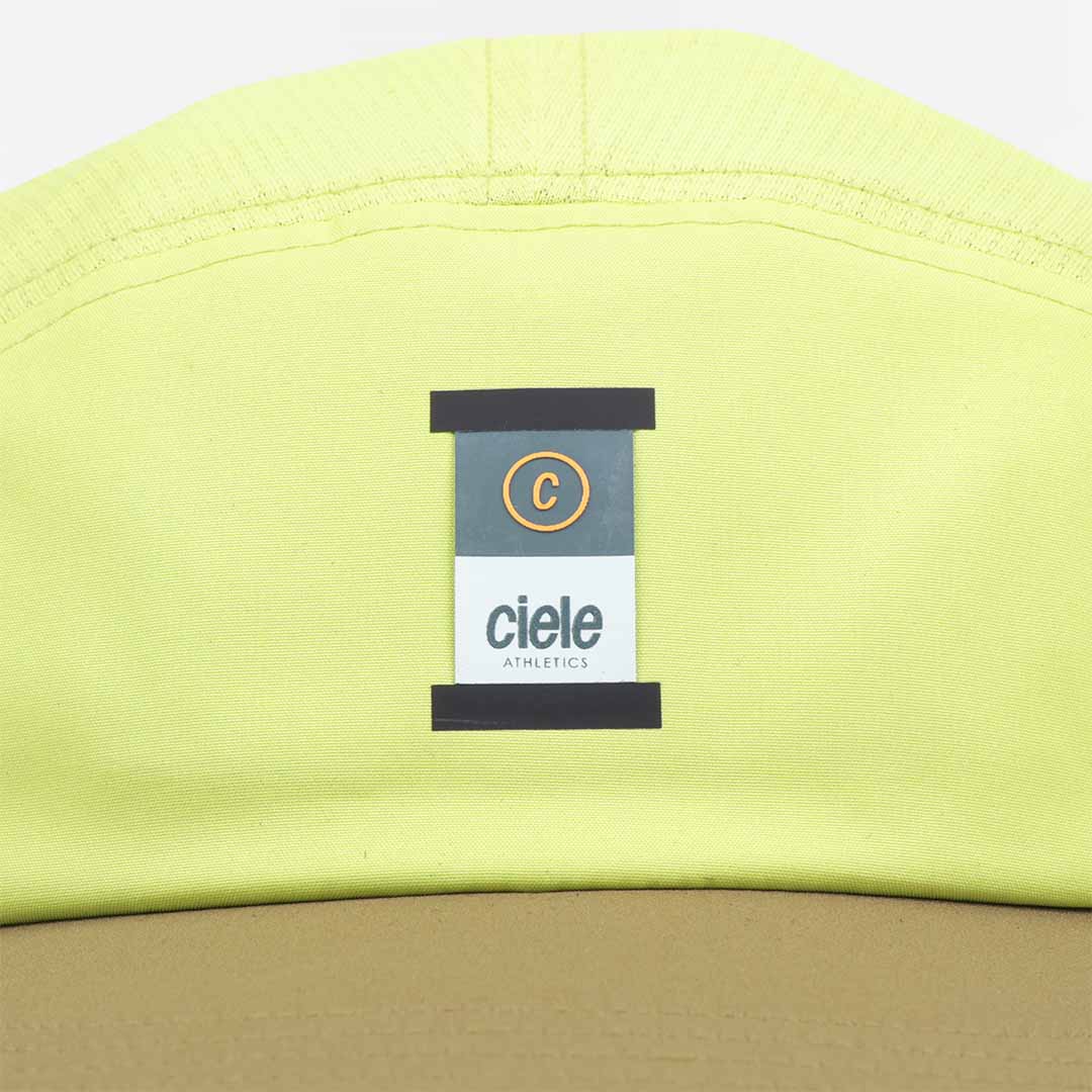 main Ciele GOCap SC Comp C Cube Cap, Lime Green, Detail Shot 2