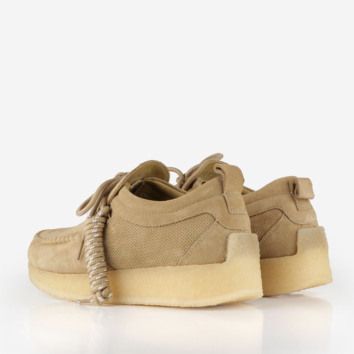 Clarks Originals 8th Street By Ronnie Fieg Maycliffe Shoes, Dark Sand Suede, Detail Shot 3
