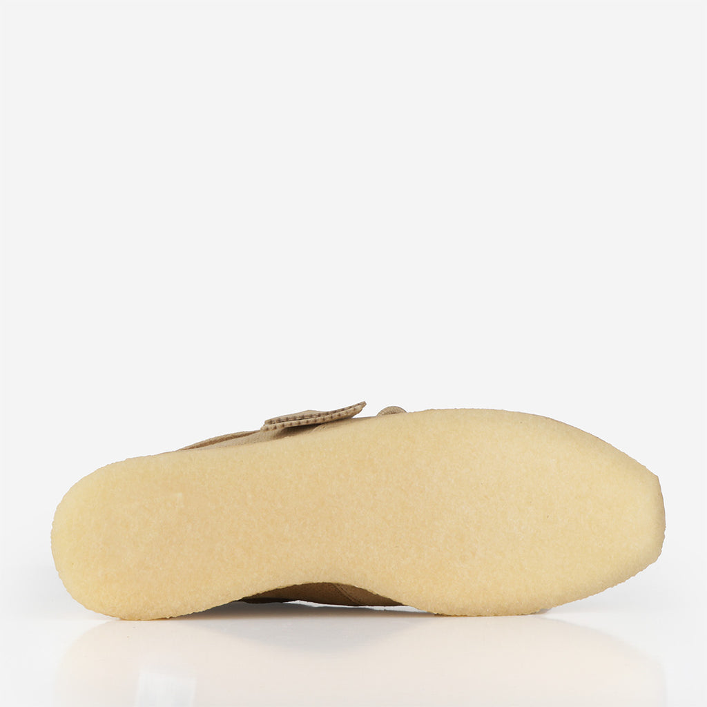 Clarks Originals 8th Street By Ronnie Fieg Maycliffe Shoes, Dark Sand Suede, Detail Shot 4