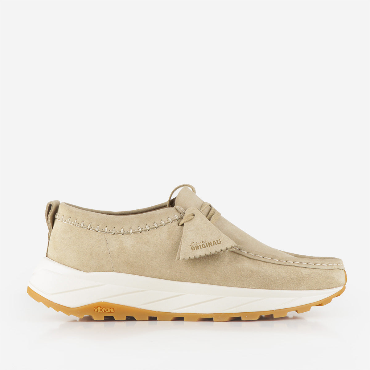 Clarks Originals Walla Eden Lo Shoes, Maple Suede, Detail Shot 1