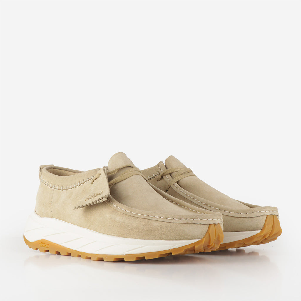 Clarks Originals Walla Eden Lo Shoes, Maple Suede, Detail Shot 2